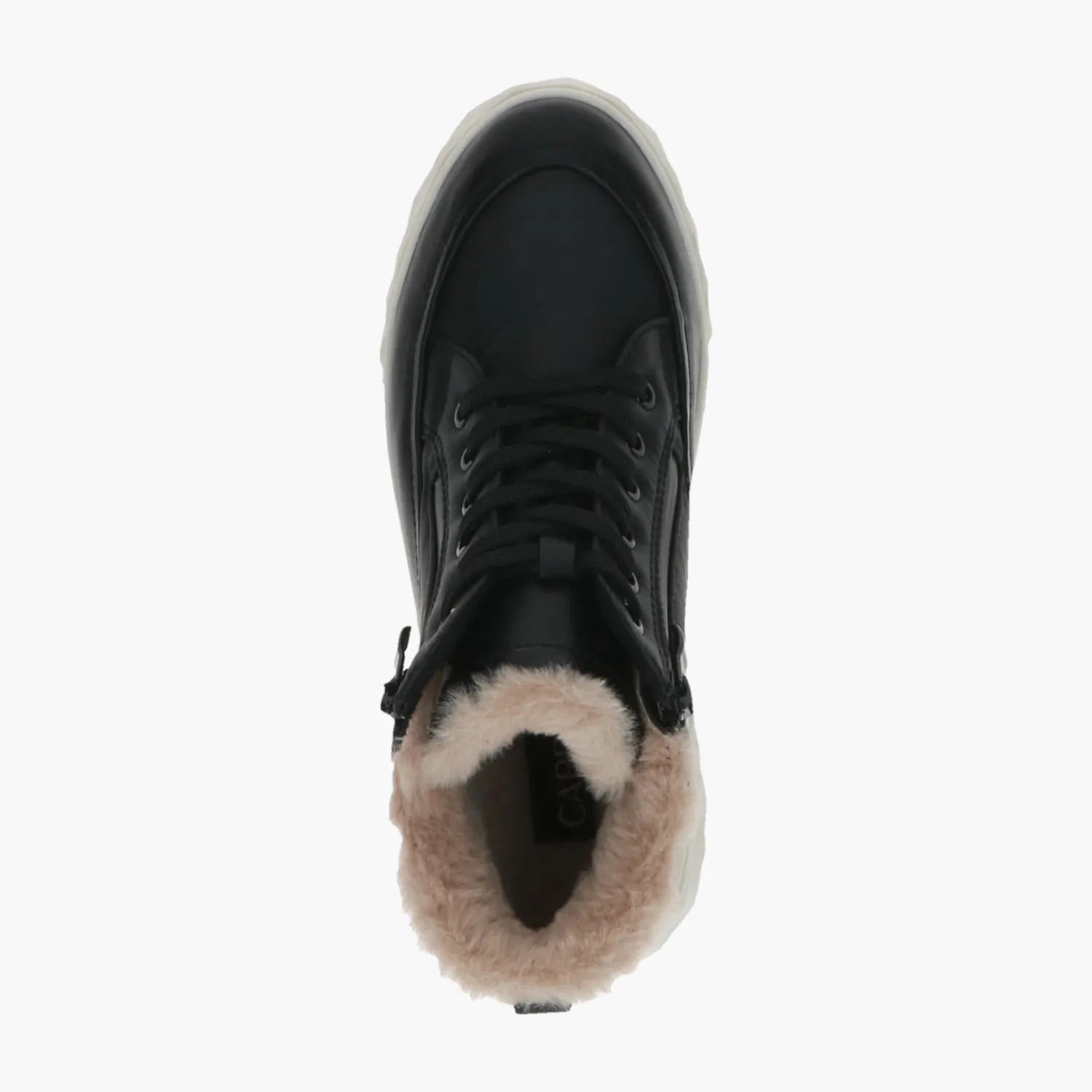 Caprice Black Leopard Warm Lined Boot with Tex & Zip - Leavys Shoes