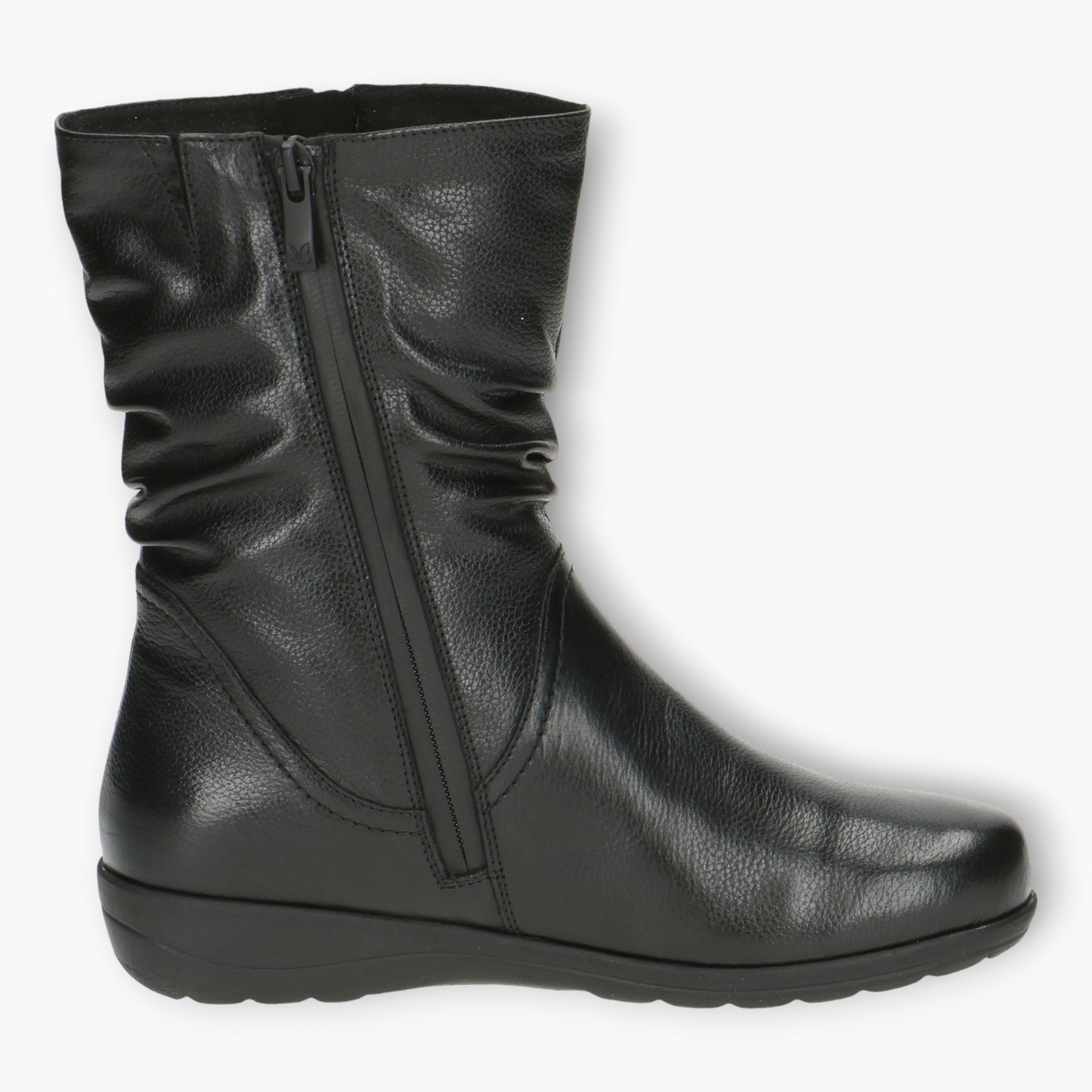 Caprice Leather Ankle Boots with Airmotion and Waterproof Tex