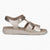 Caprice Gold Reflective Sandal – Adjustable & Comfortable - Leavys Shoes