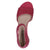 Caprice Fuchsia Heel with Velcro Strap