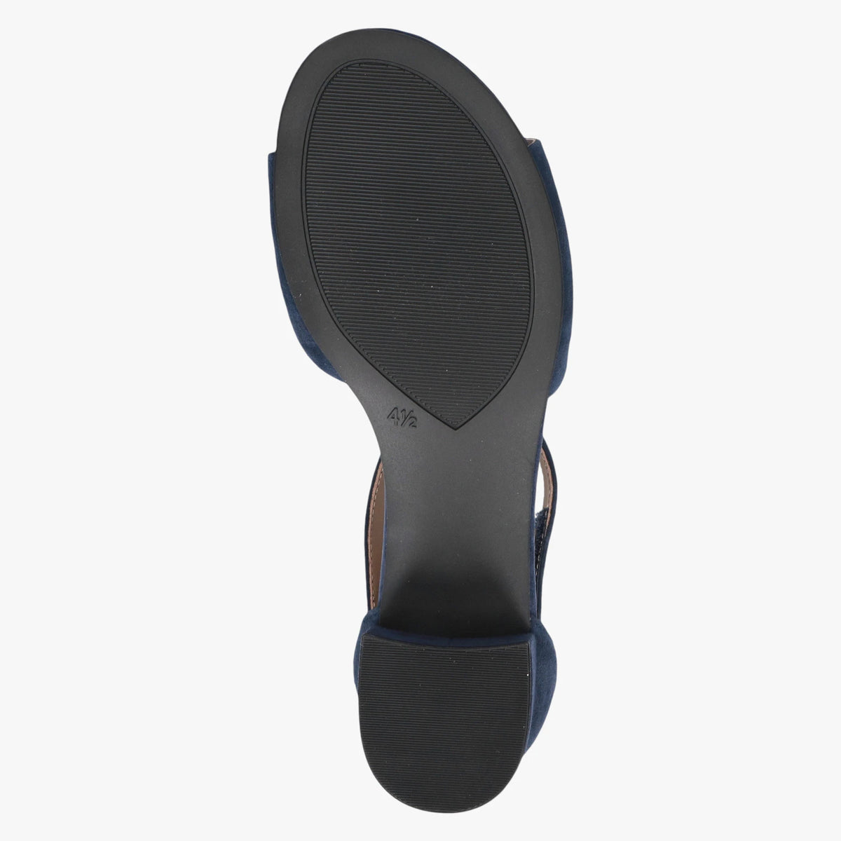 Caprice Navy Sandals with Block Heel – 9-28212-42 857