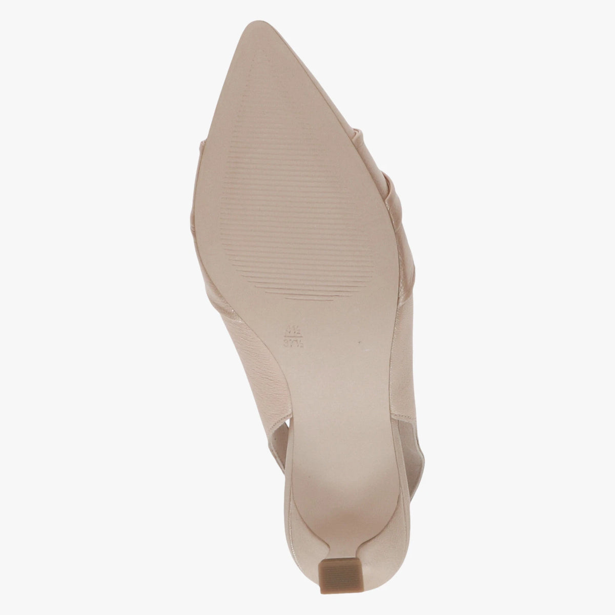 Caprice Beige Slingback Court Shoes with Queenie Heel – 9-29600-46 433