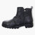 Ara Black Ankle Boots with Dual Side Zips & Chunky Sole - Wide Fit & Comfortable - Leavys Shoes