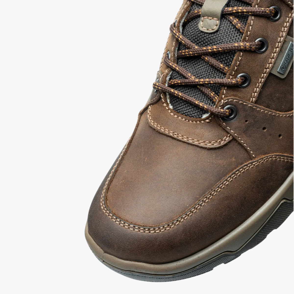 Ara Renzo Brown GORE-TEX Men’s Lace-Up – Removable Footbed - Leavys Shoes
