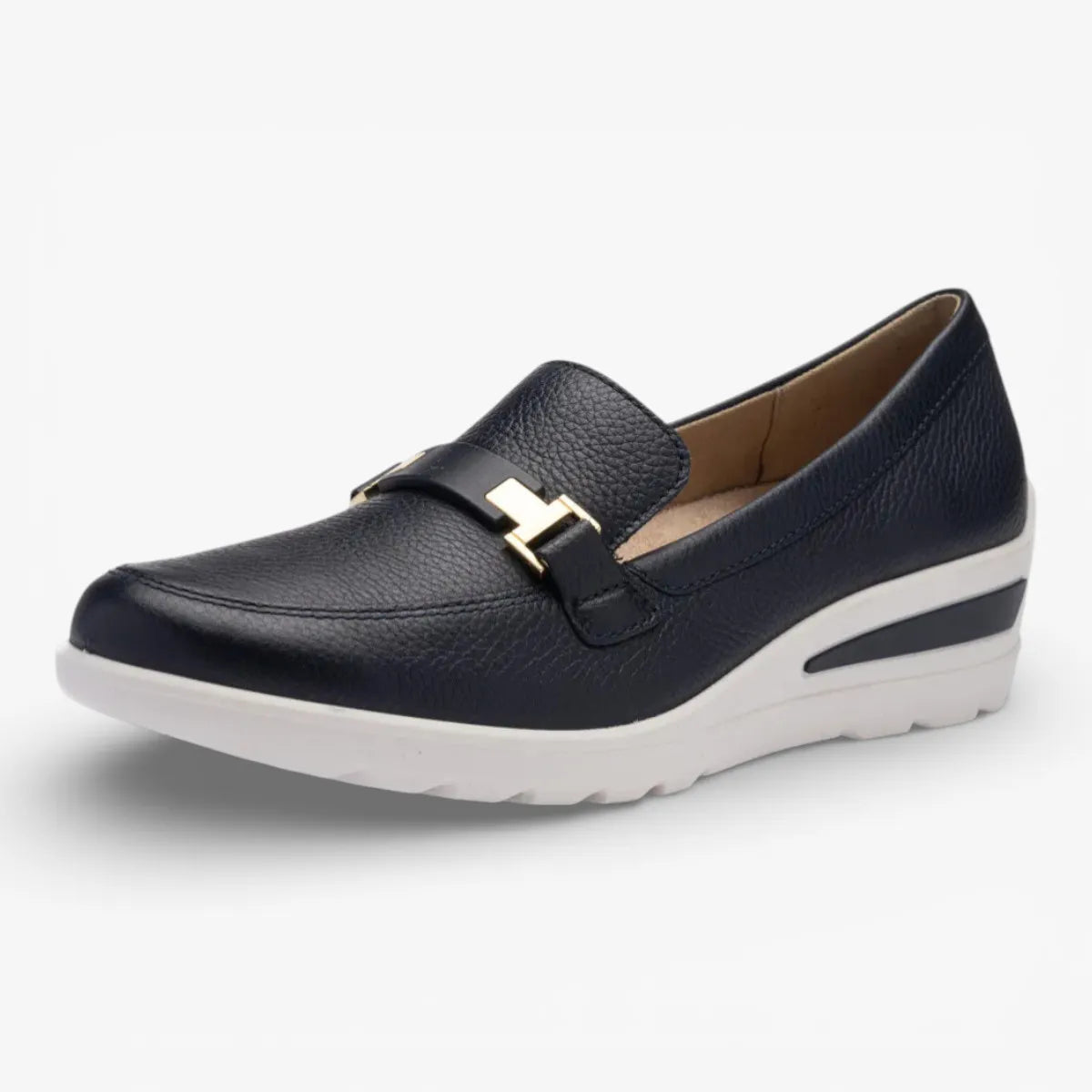Ara Blue Court Shoe (Wide Fit) Zürich