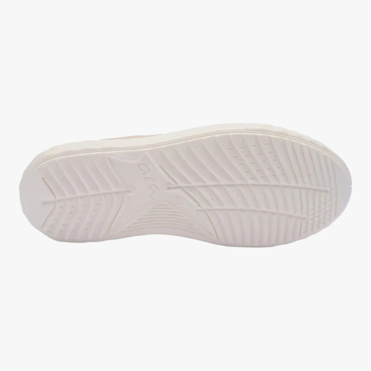 Ara Beige Blue Trainer (Wide Fit) Monaco