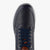 Ara Matteo Men's Navy Leather Lace-Up Trainer with Zip