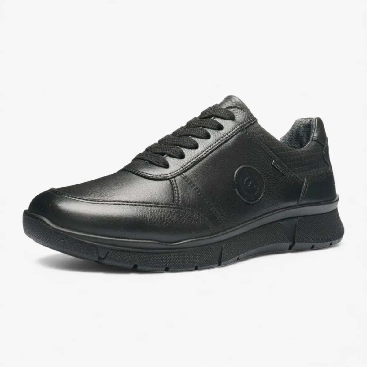 Ara Romano Gore-Tex Wide Fit Leather Lace-Up Black