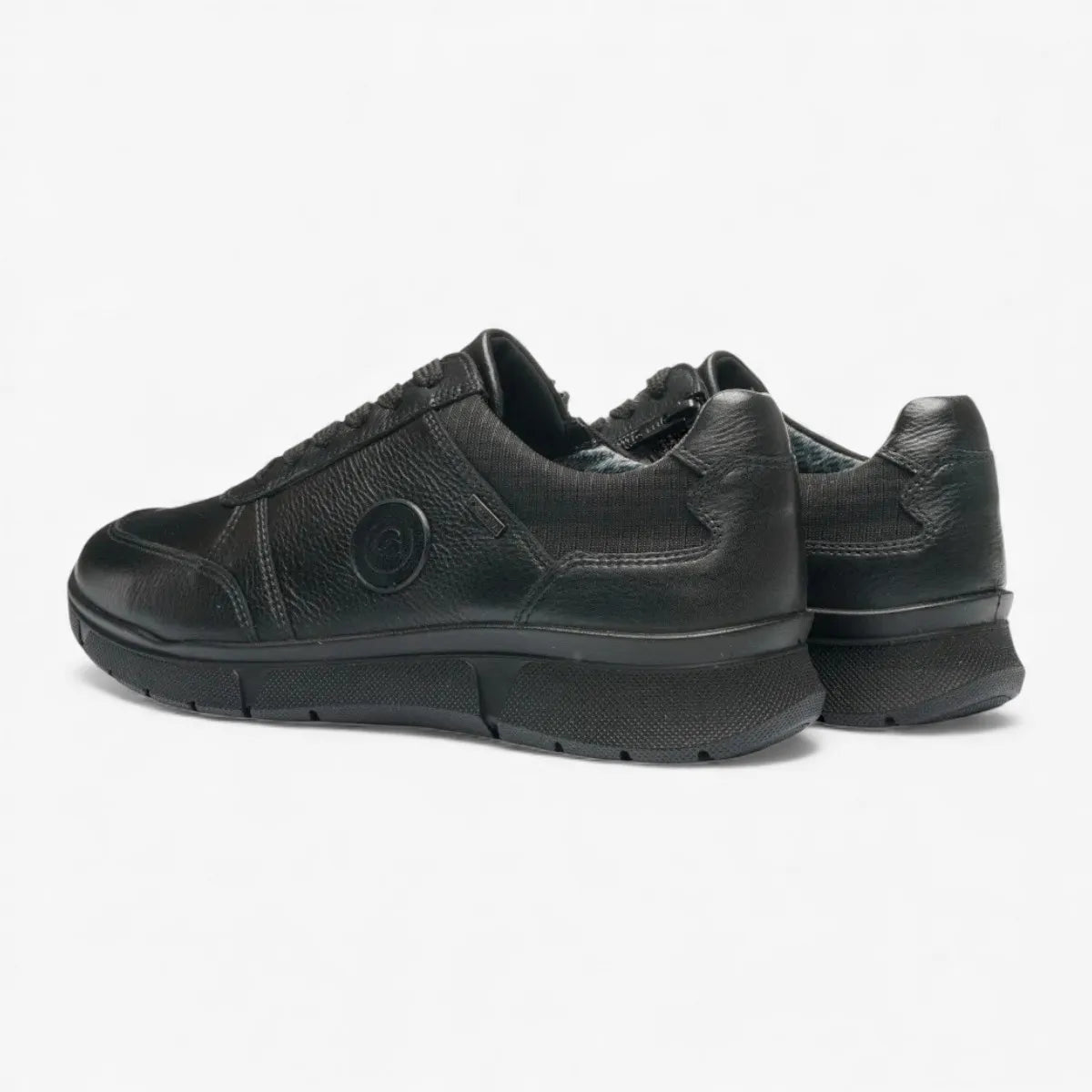 Ara Romano Gore-Tex Wide Fit Leather Lace-Up Black