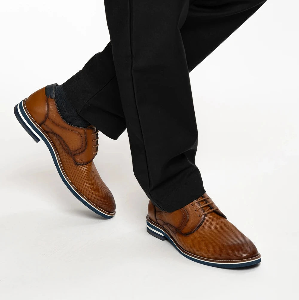 mens brown dress shoes with black pants Men's Color:Harvest Gold
