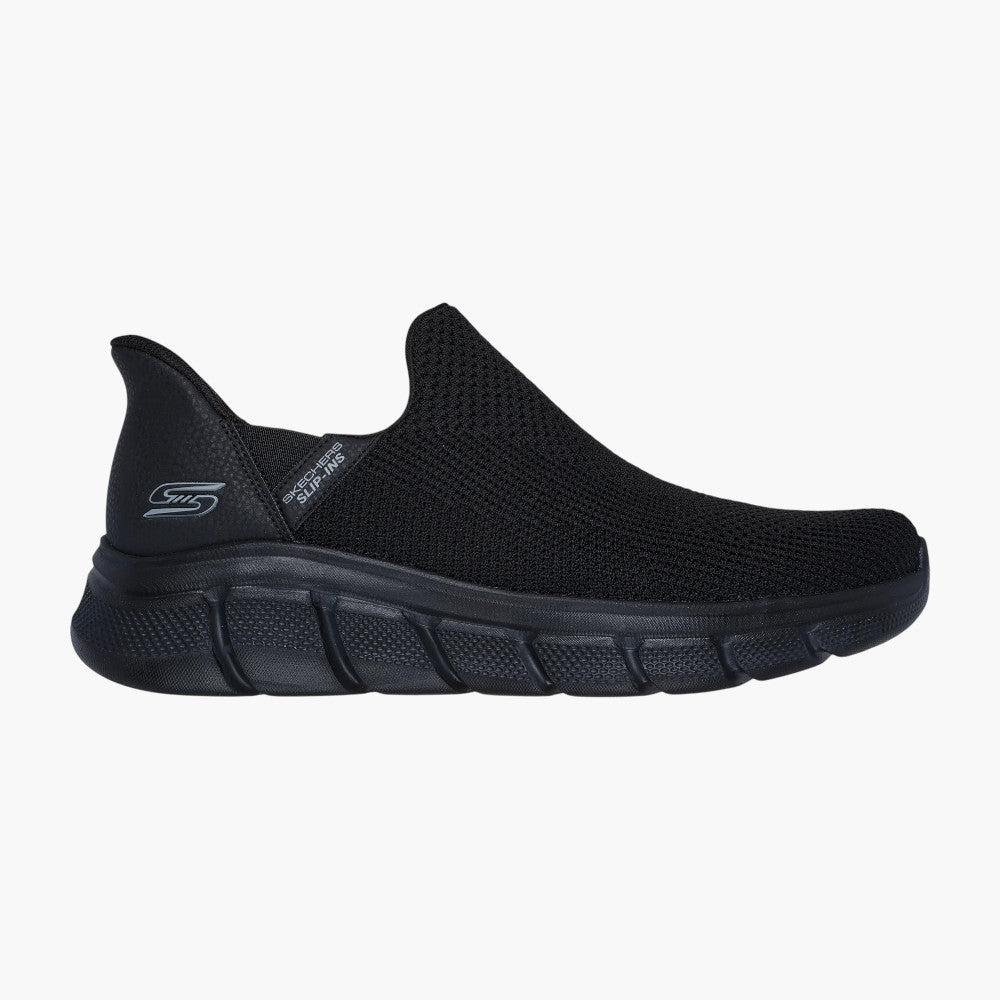 Skechers Slip-ins BOBS Sport B Flex in All Black - Leavys Shoes