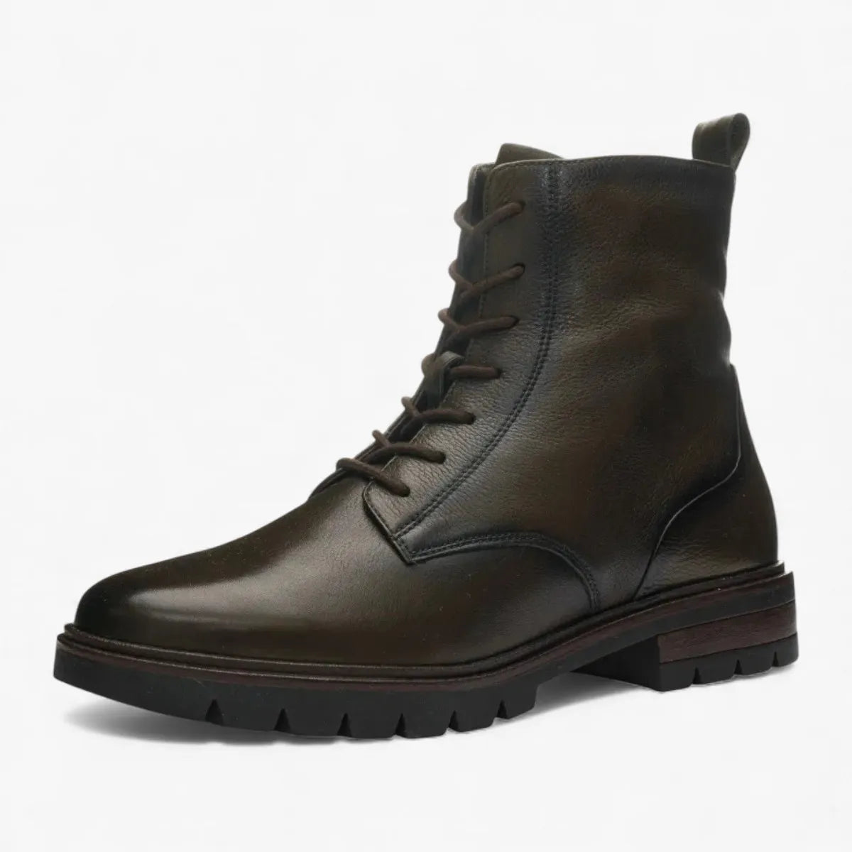 Ara Cambridge Lace-Up Ankle Boot Forest Green