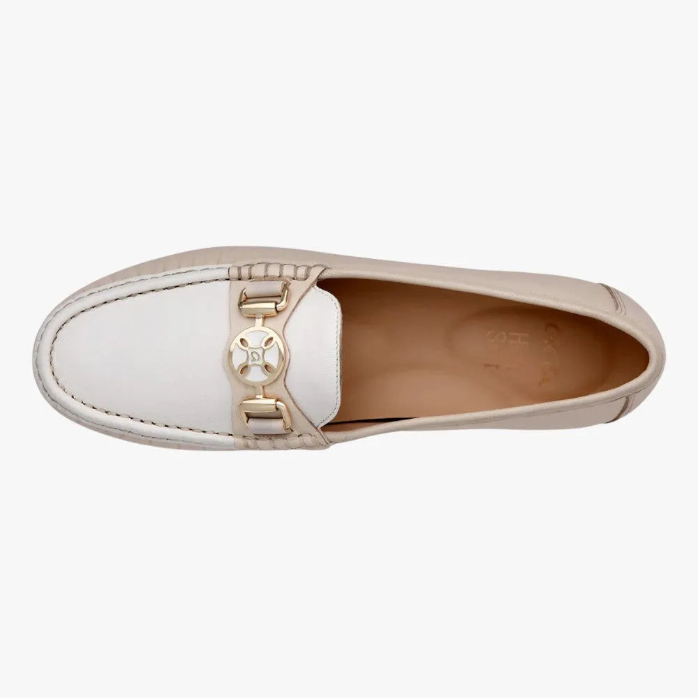 Ara Cream Leather Loafers with Highsoft Comfort - Leavys Shoes