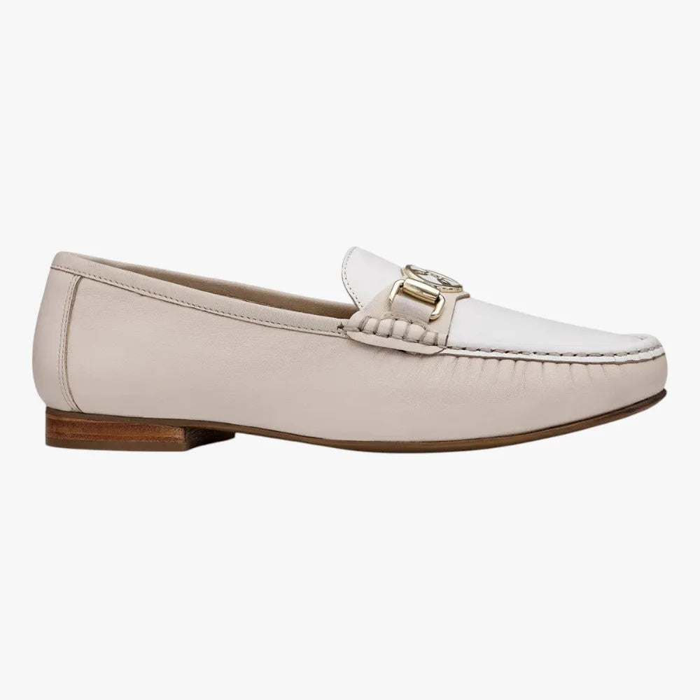 Ara Cream Leather Loafers with Highsoft Comfort - Leavys Shoes