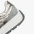 Ara New York Graphite & Steel Leather Trainers (Wide Fit) - Leavys Shoes