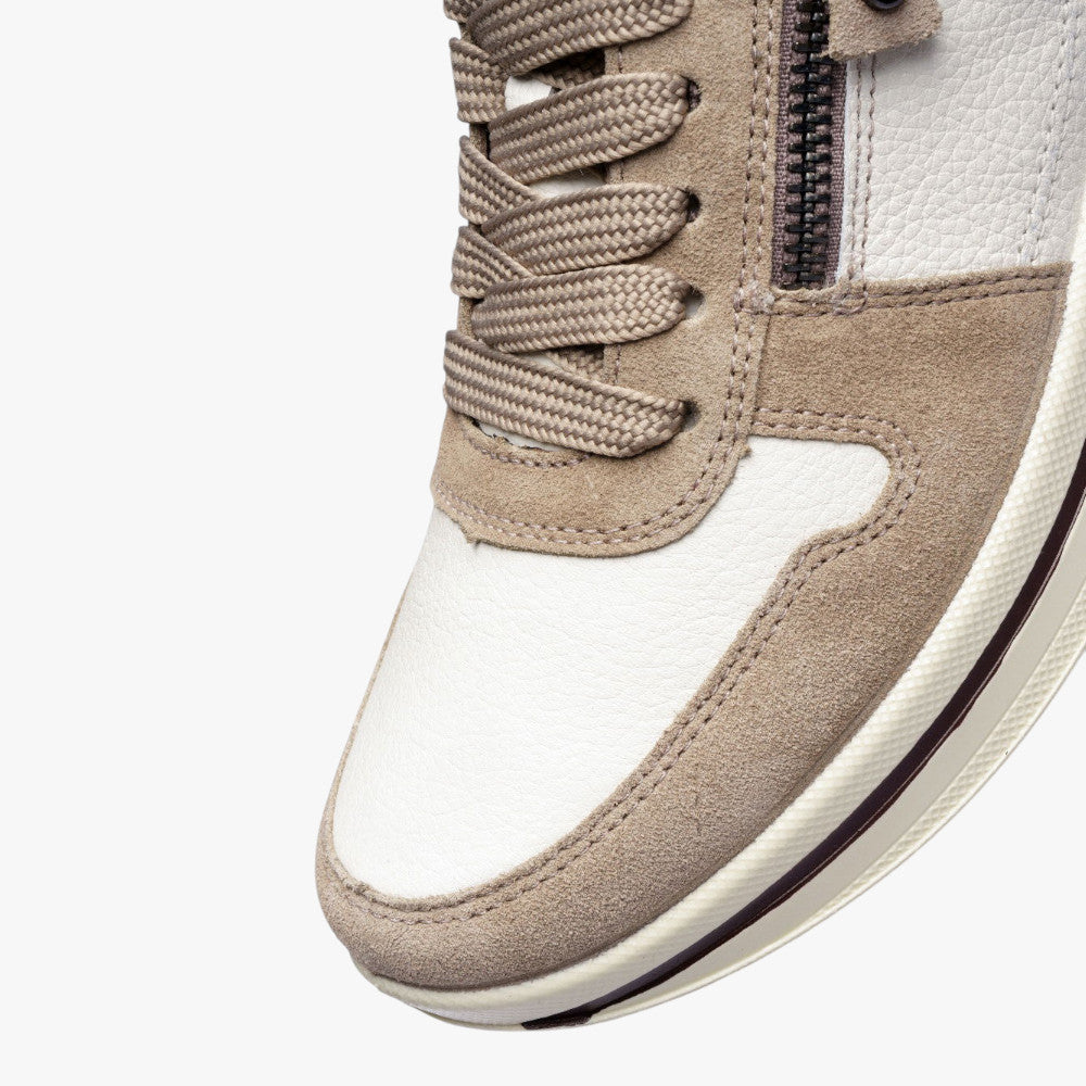 Ara Sapporo 3.0 Cashmere/Cream Trainers – HighSoft - Leavys Shoes