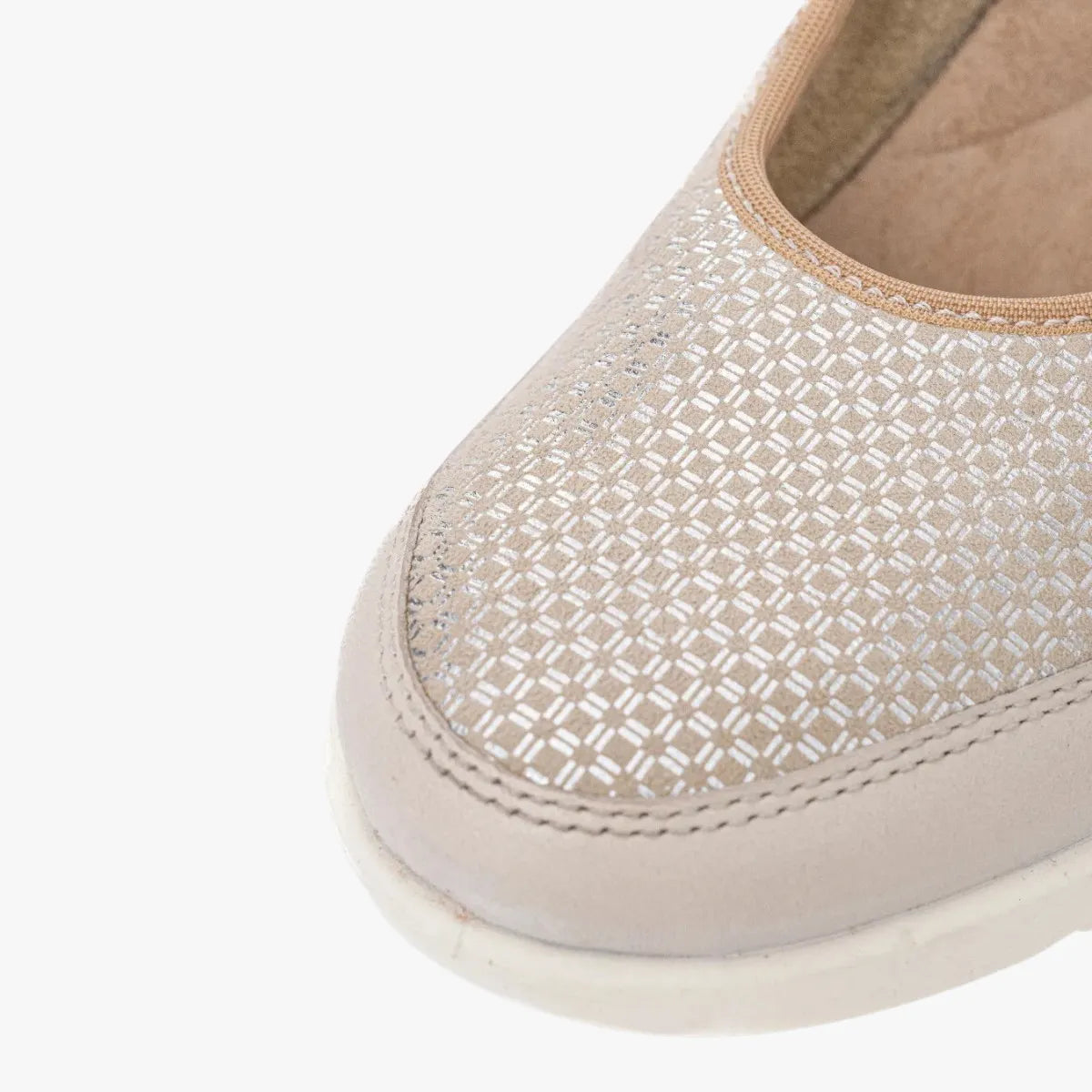 Ara Beige Court Shoe (Wide Fit) Zürich
