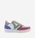 Front view of Victoria MADRID White Sneaker with colorful accents.