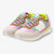 XTI White Trainers with Multicoloured Details and Wedge Sole - Leavys Shoes