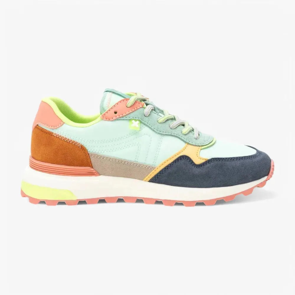 Xti Aqua Multi-Colour Trainers with Removable Insole - Leavys Shoes