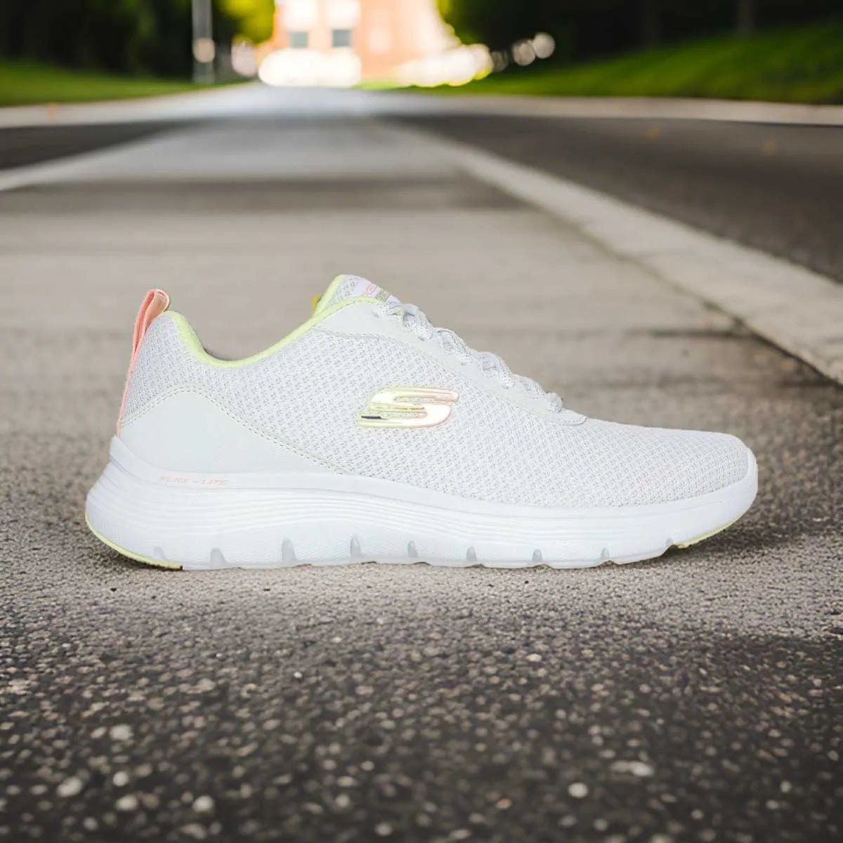 Skechers flex appeal 2.0 blanco on sale