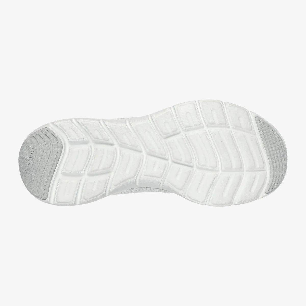 Skechers White Flex Appeal 5.0 with Memory Foam