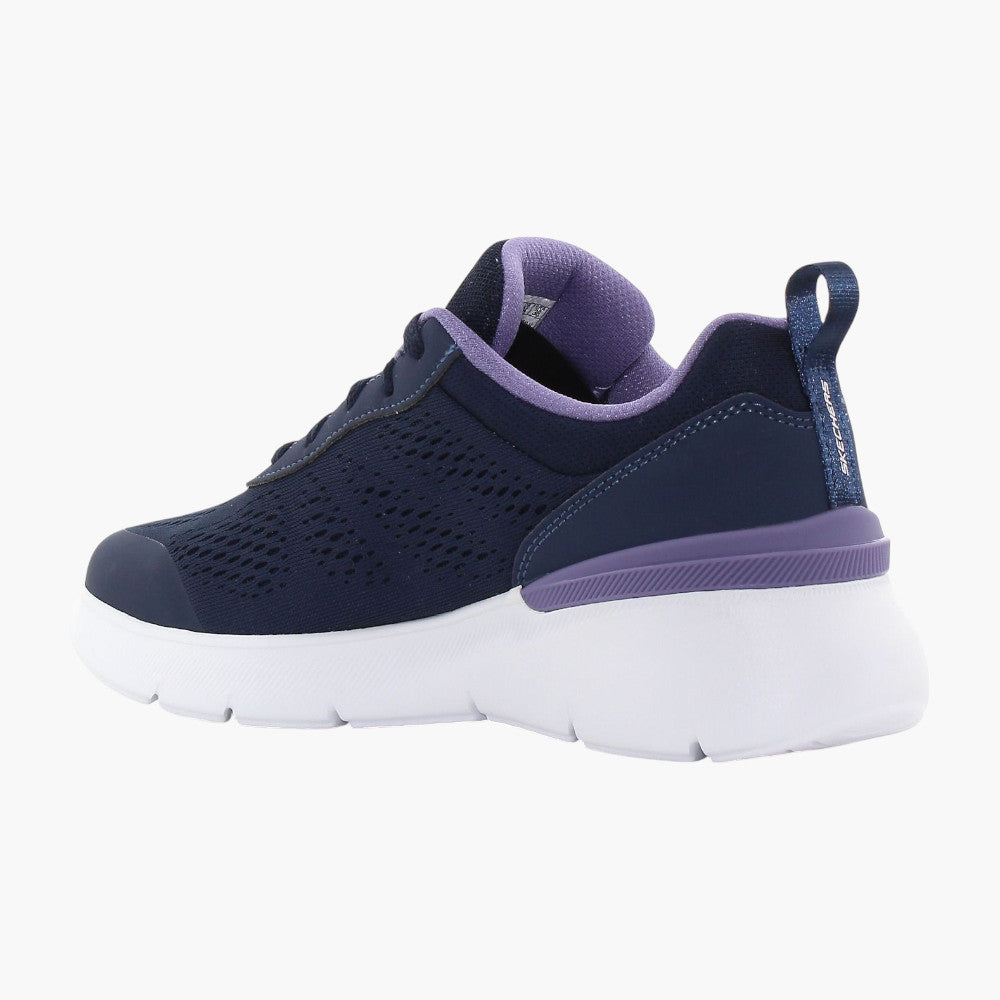 Skechers Skech-Air Navy Sneakers – Vegan & Cushioned Comfort
