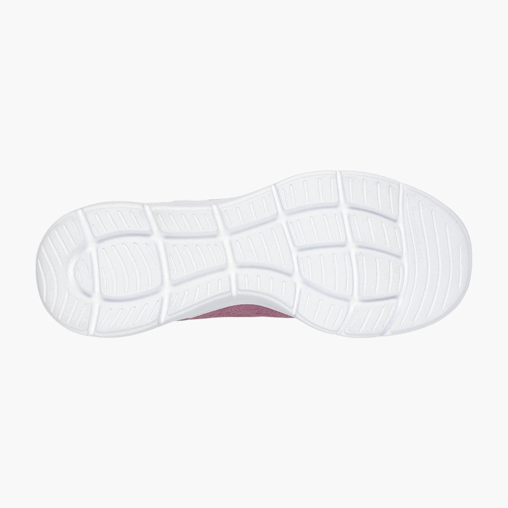 Skechers Mauve Vegan Trainers with Memory Foam