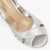 Lotus Dakota Silver Peep Toe Heel – Elegant & Versatile