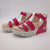 Jose Saenz Pink Luxury Gladiator Sandals - Chic Leather Summer Footwear