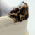 Beige Chunky Trainer with Gold and Leopard Print Detailing by Meline