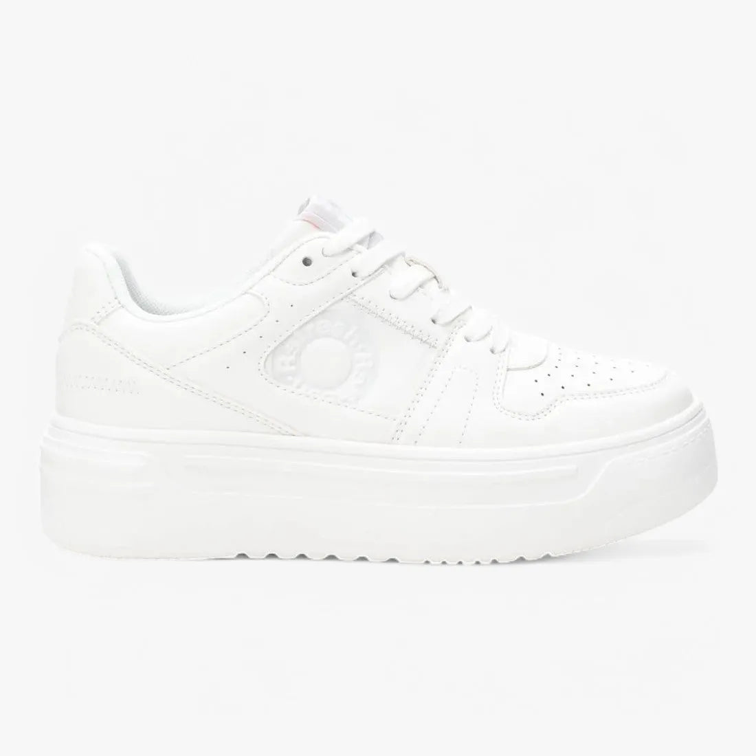 Refresh All-White Trainer – Sleek, Minimal &amp; Ultra-Trendy - Leavys Shoes