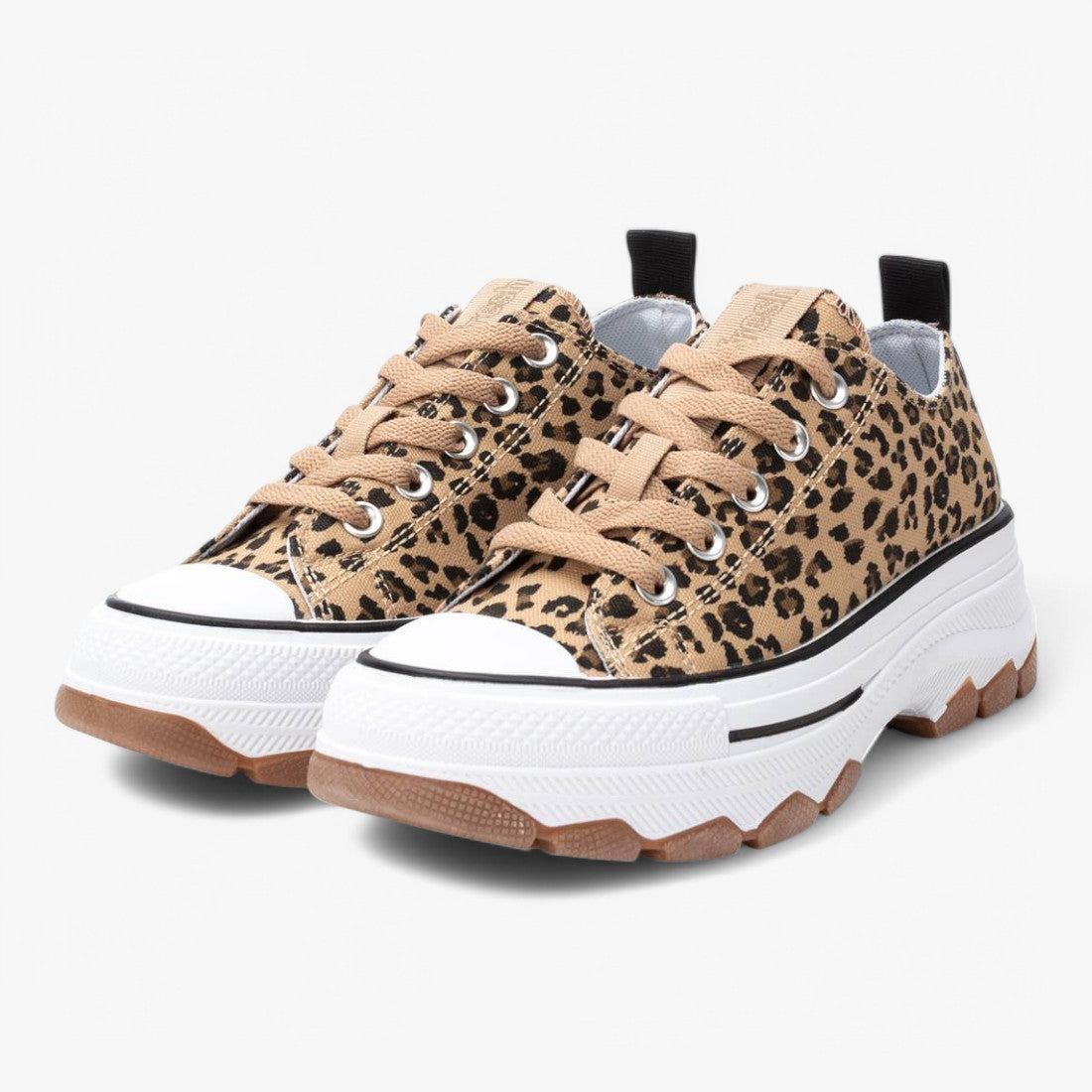 Refresh Leopard Print Trainer – Trendy, Bold & Vegan-Friendly - Leavys Shoes