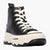 Refresh Black Vegan High-Top Trainers with Side Zip