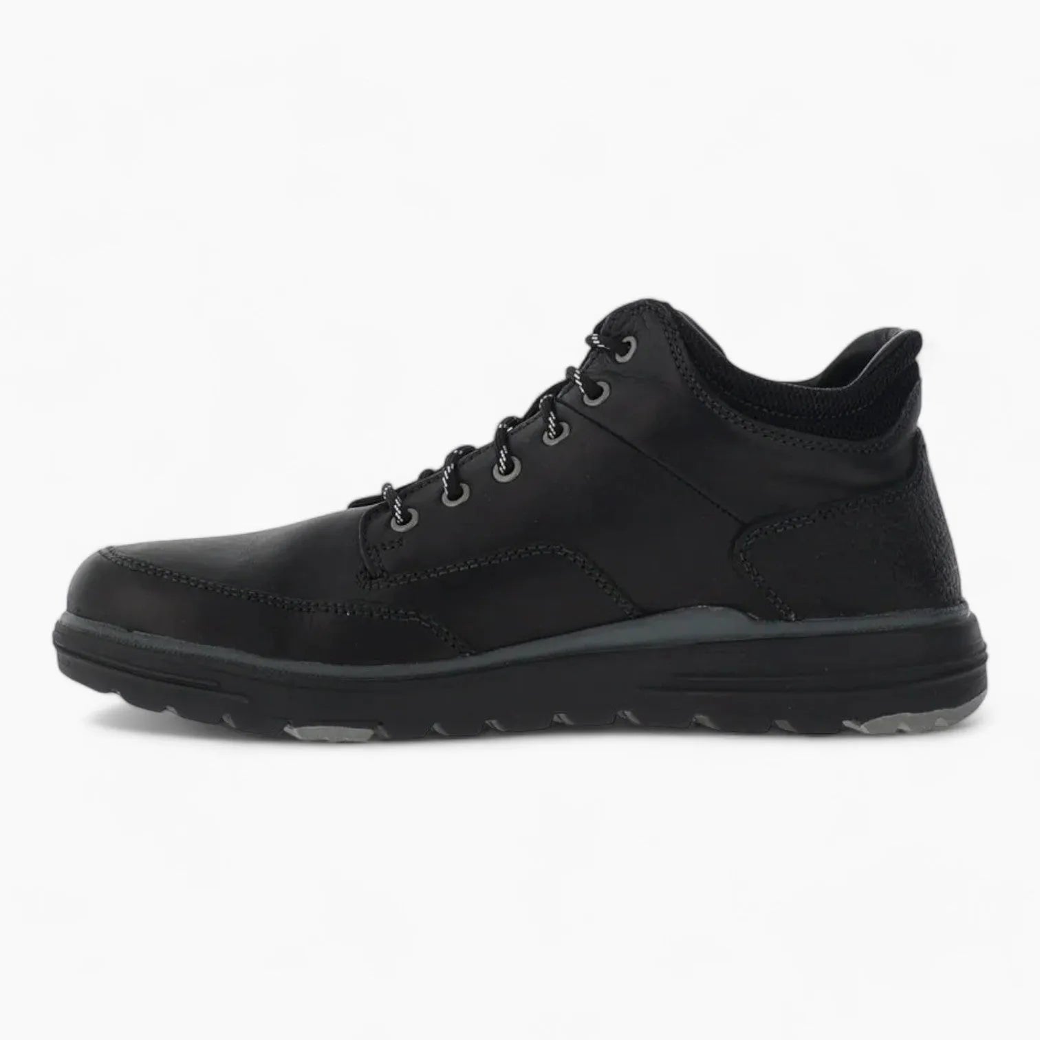 Dubarry Boden Men’s Black Leather Lace-Up Boots - Comfortable Casual Fit - Leavys Shoes