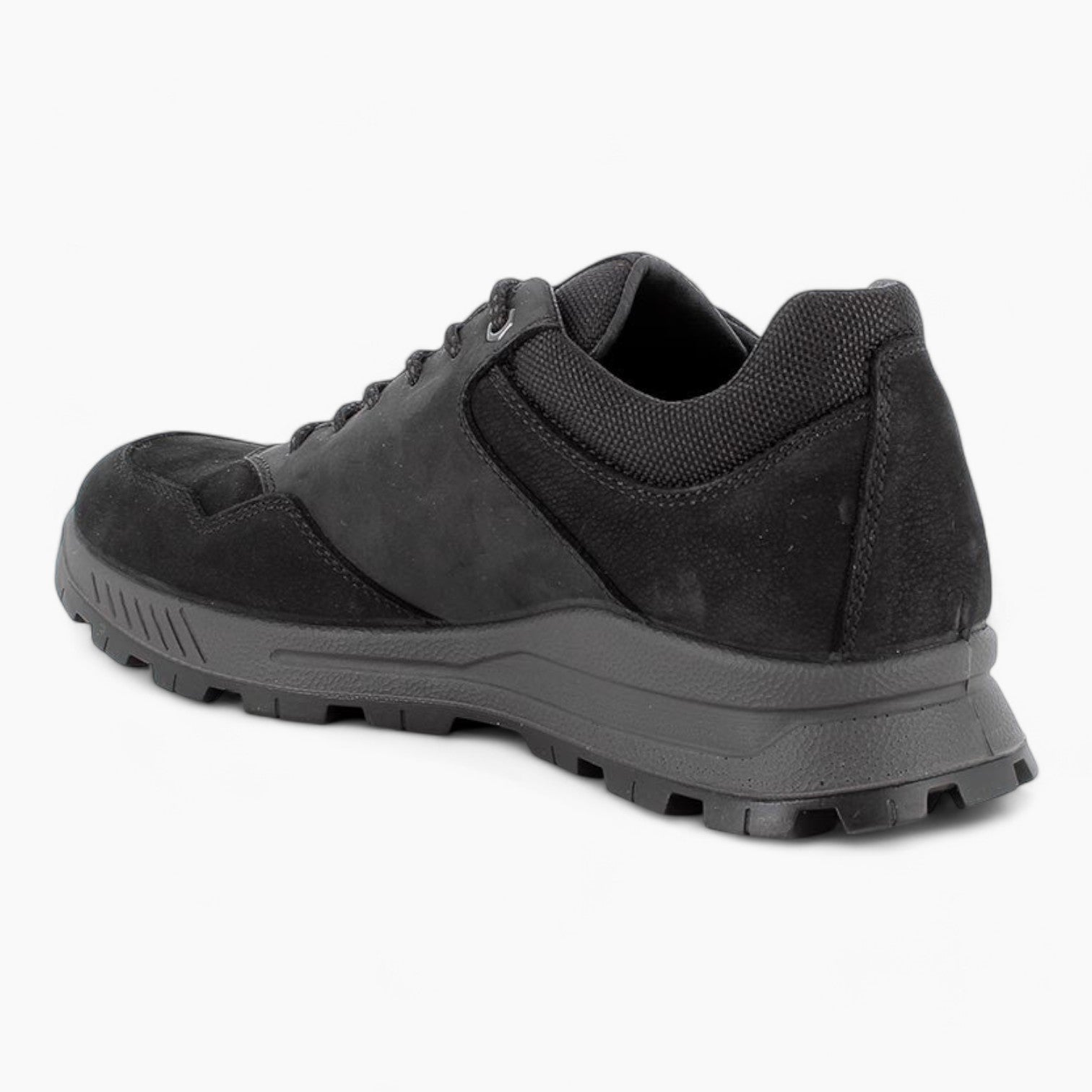 Men's Black Leather Sneakers with GORE-TEX by IGI&CO – Waterproof Comfort - Leavys Shoes