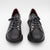 Jose Saenz Women's Black Lace-Up Shoes with Silver Accents - Leavys Shoes