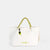 PEPE Moll White & Green Handbag 251431 – Chic & Versatile