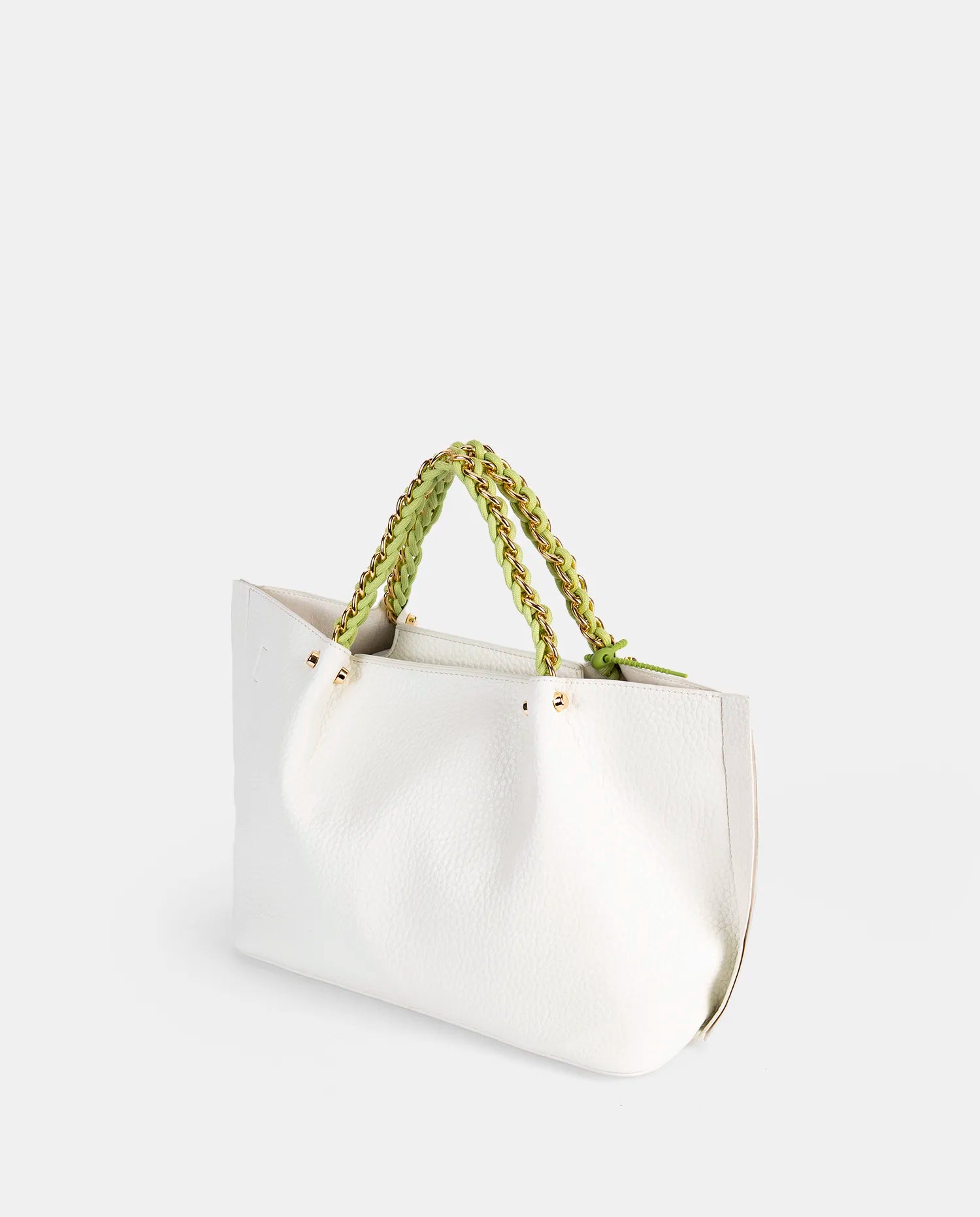 PEPE Moll White & Green Handbag 251431 – Chic & Versatile - Leavys Shoes