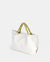 PEPE Moll White & Green Handbag 251431 – Chic & Versatile