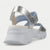 Hispanitas Silver Sports Sandal – Contemporary Elegance with Ultimate Comfort