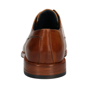 Rear view showing the heel of Bugatti's Livorno Flex Evo Men's Formal Dress Shoe.