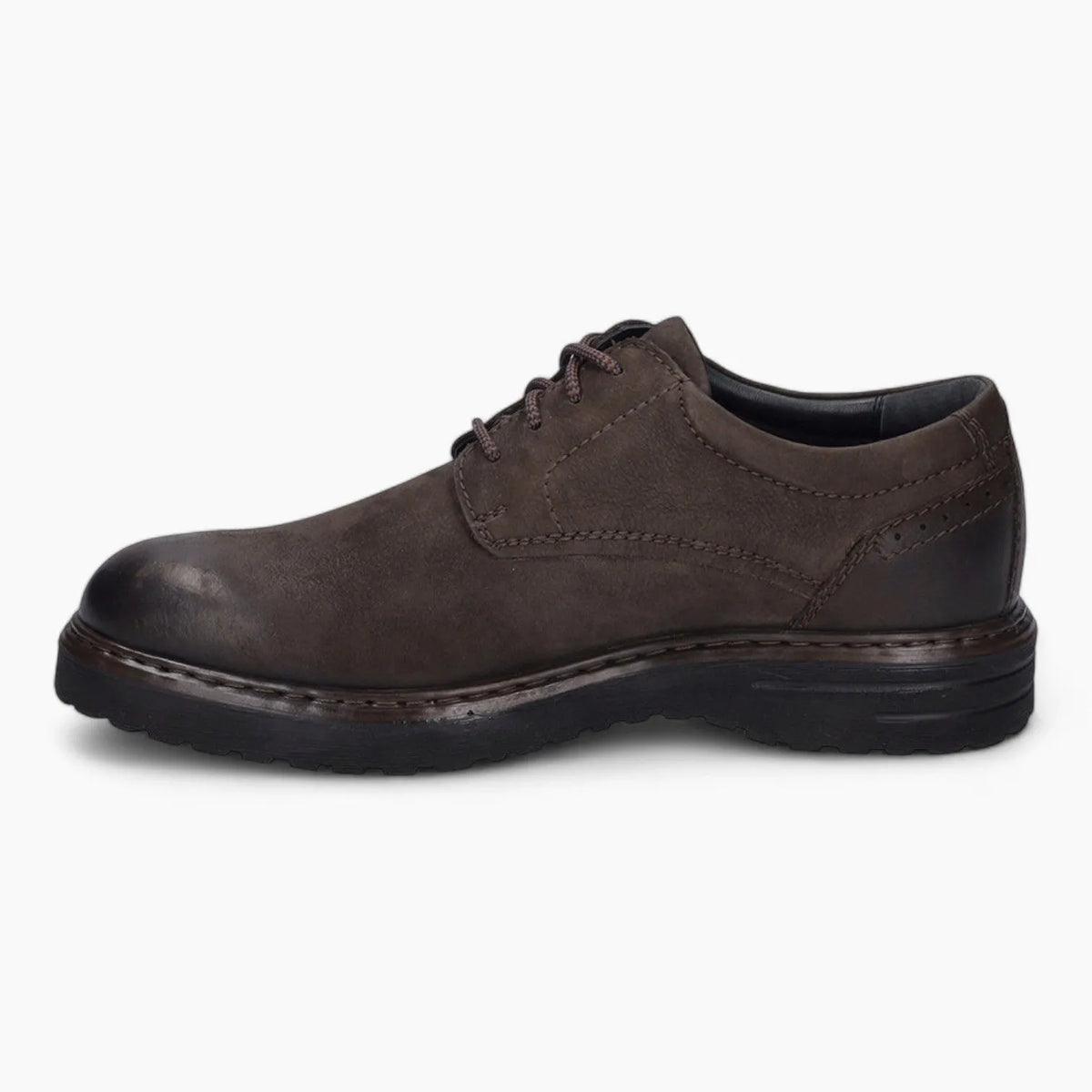 Josef Seibel Erroll 50 Brown Low Shoe with TopDryTex & Removable Footbed - Wide Fit, Waterproof - Leavys Shoes