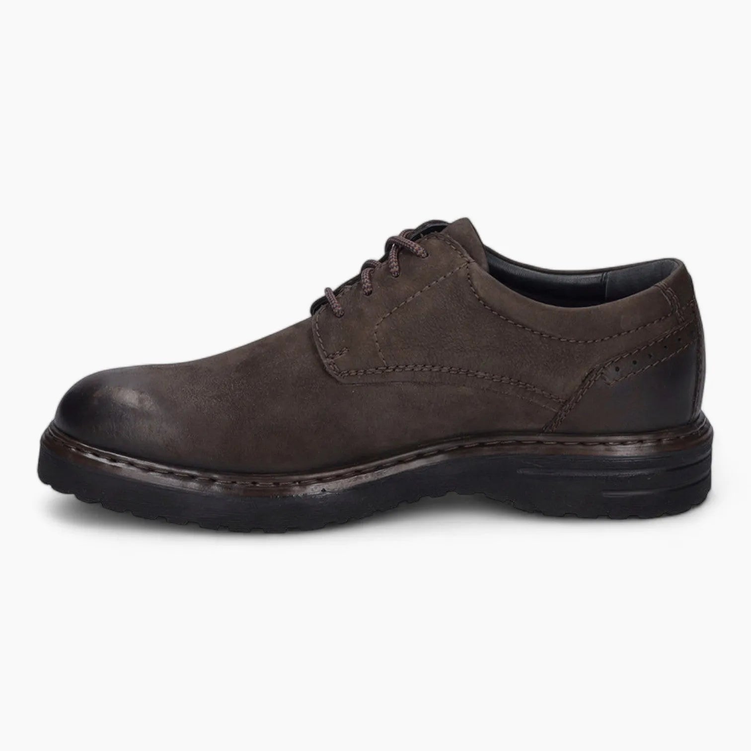 Josef Seibel Erroll 50 Brown Low Shoe with TopDryTex & Removable Footbed - Wide Fit, Waterproof - Leavys Shoes