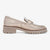 Ara Kent 2.0 Loafer – Cream & Gold Metallic with Chunky Sole