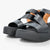 Oh! My Sandals Black Leather Platform Sandals
