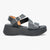 Oh! My Sandals Black Leather Platform Sandals