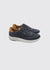 Bragg Navy Casual Men's Shoe with Grey Sole and Tan Detailing by Dubarry