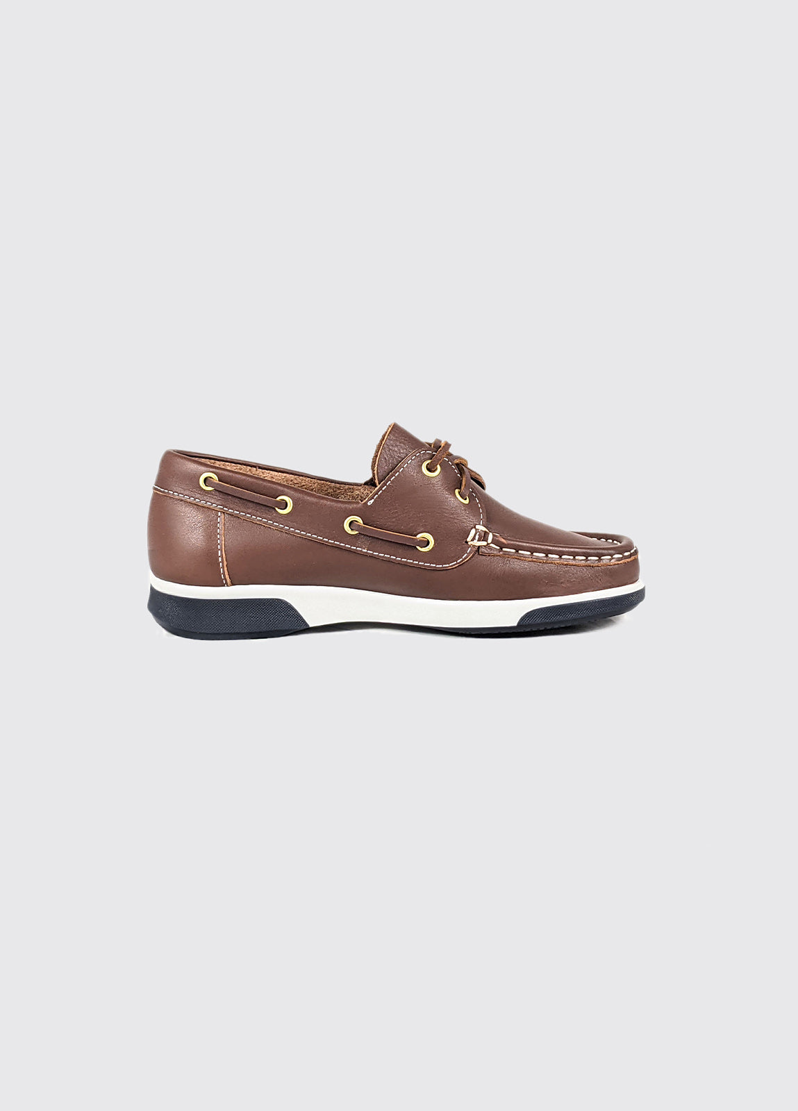 Kapley: Comfortable & Durable Brown Deck School Shoes