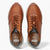 Ara Meo Cognac Men's Brown Leather Trainers – Wide Fit with Side Zip - Leavys Shoes